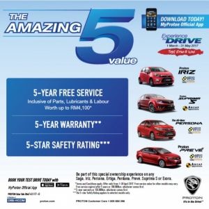 Proton The Amazing 5 Value